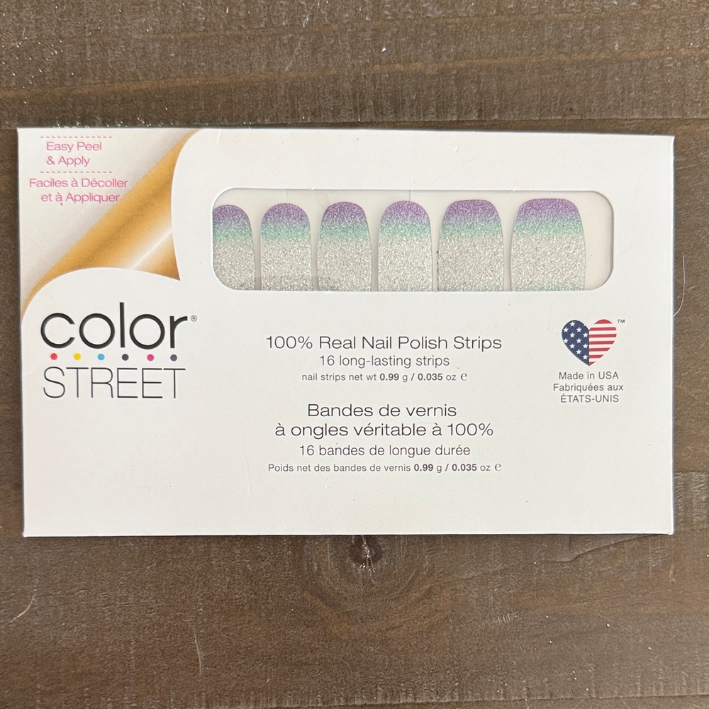 Color Street Pastel Ombre Nail Strips- pacific waters